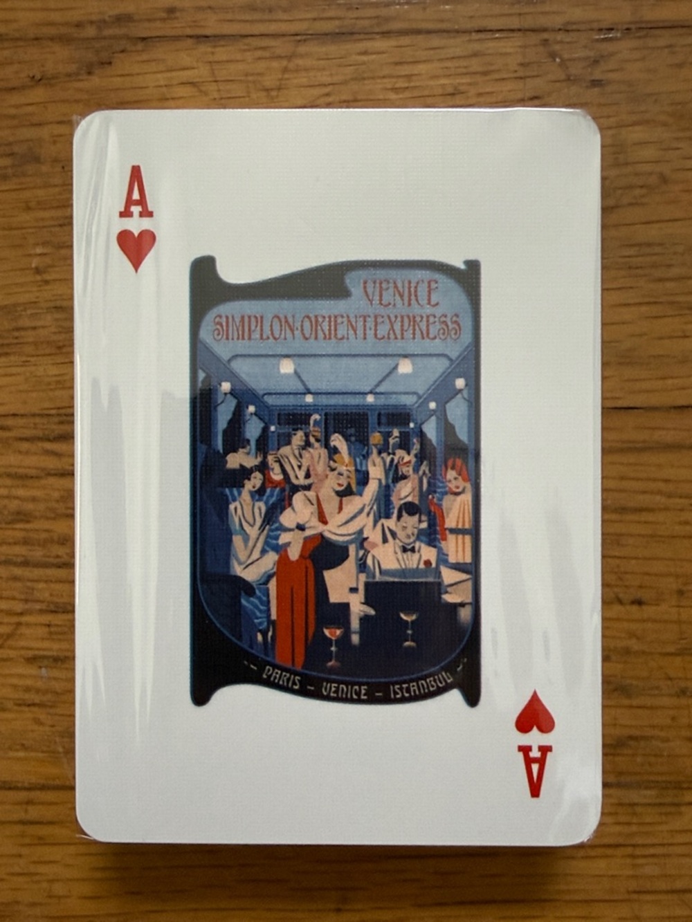 Venice Oriental Express deck of playing cards - NIB